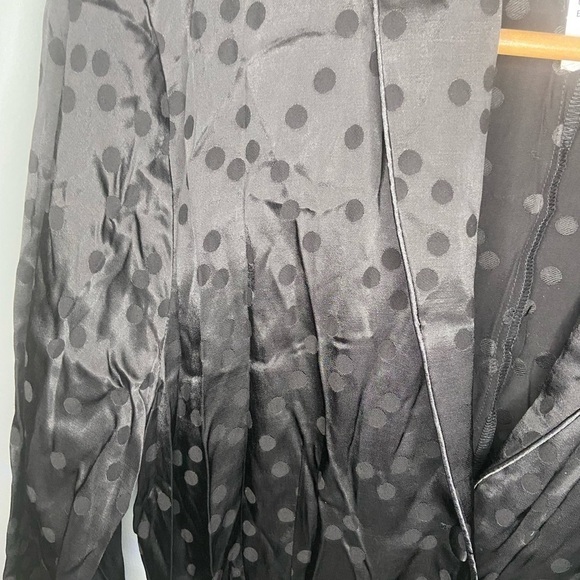 NWT H&M Jacquard-Weave Polka Dot Blazer - Picture 6 of 8